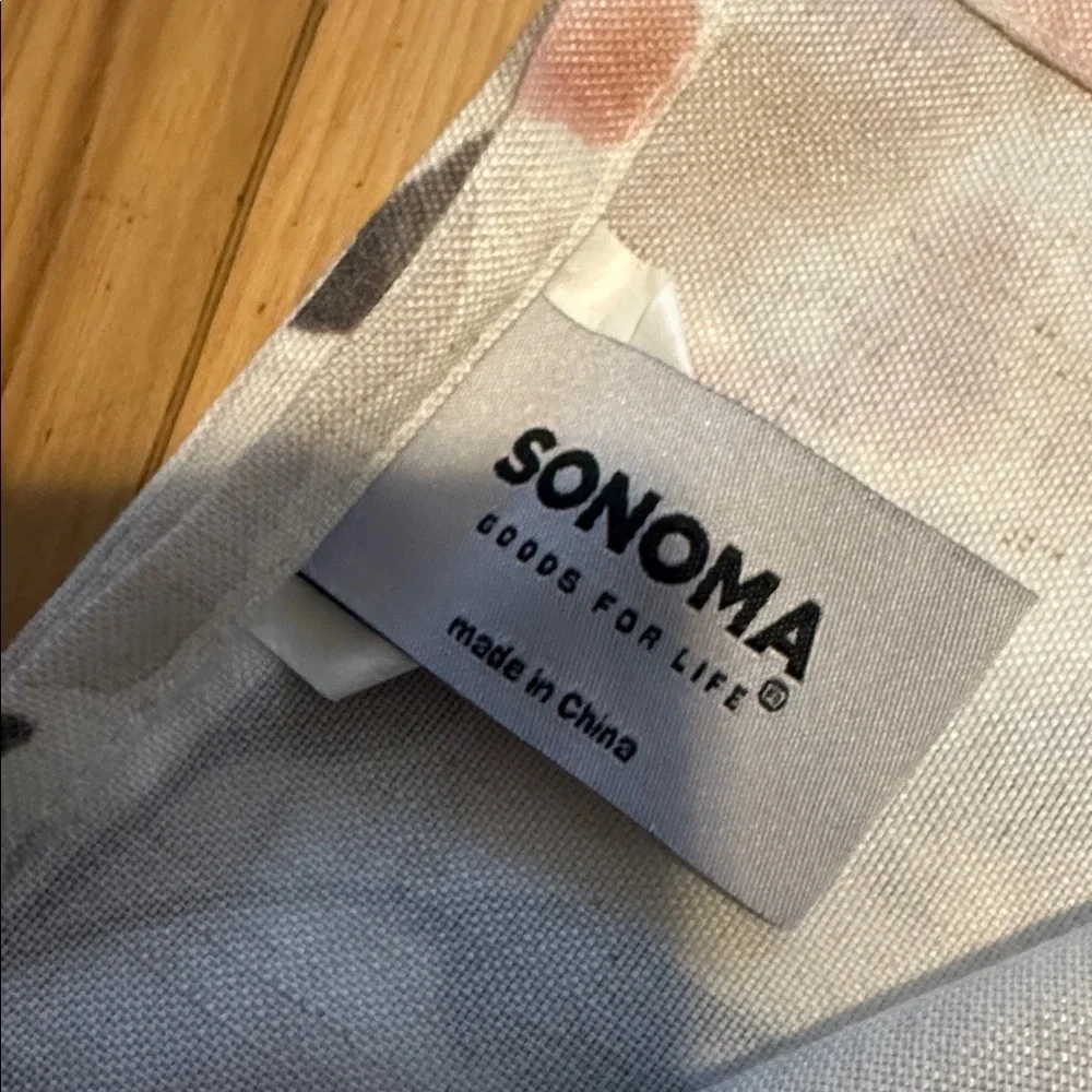 Sonoma Pink and Gray Floral Fabric